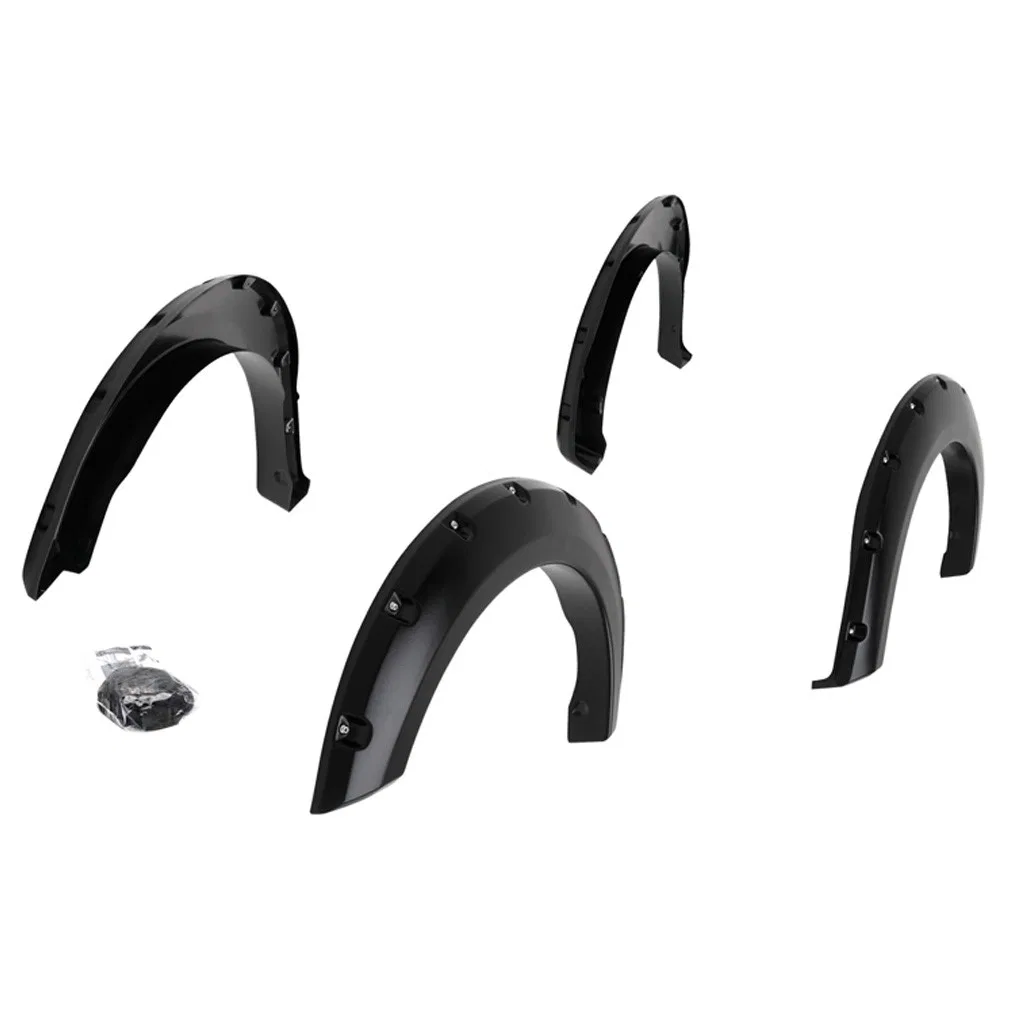 PFFF3011T – TRAILFX Fender Flare, Bolt On Style 2-3/4 Inch Front Tire Coverage 3 Inch Rear Tire Coverage Textured Bla...